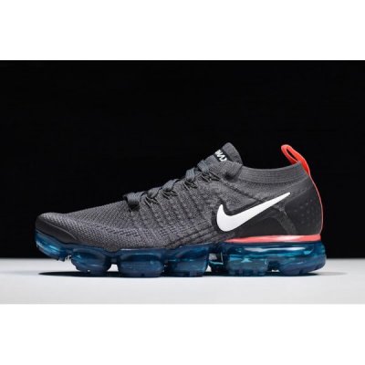 Nike Air Vapormax Flyknit 2.0 Thunder Gri / Açık Kırmızı Koşu Ayakkabısı Türkiye - 1Q06F1ER